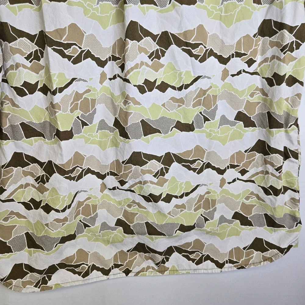 The North Face Short Sleeve Baytrail Pattern Camp Shirt NF0A55ND Cotton XL